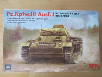 Rye Field Model 5070, Panzerkampfwagen III Ausf.J, 1:35 - Bild 1 von 2