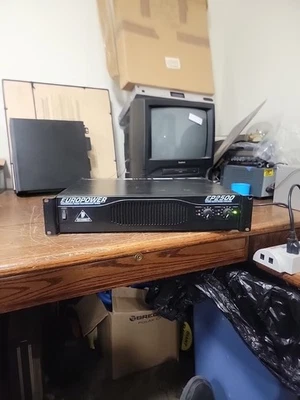 BEHRINGER EUROPOWER EP2500 Pro Sound 2 x 1200 Watt Power Amplifier  - Image 1 of 4