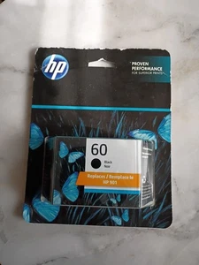 Nowy czarny wkład atramentowy HP 60 CC640WN. *Proszę przeczytać* - Zdjęcie 1 z 3
