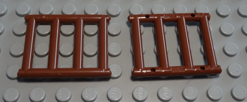 Lego Fenster Gitter 3x4 new Braun  2 Stück - Bild 1 von 1