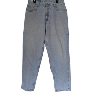 Pantalones de mezclilla holgados Levis 560 para hombre 32x29 azul lavado claro calce suelto pierna cónica - Imagen 1 de 10