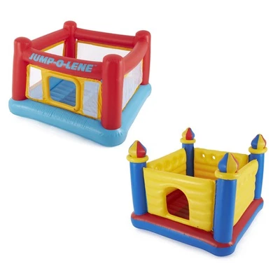 Intex Inflatable Jump O Lene Bounce House & Colorful Jump O Lene Castle Bounce - Image 1 of 4