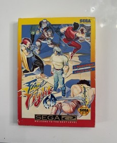 Final Fight CD (Sega CD 1993) Authentic CIB Complete Box Manual w/ Reg. Tested
