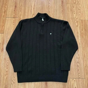 SouthPole Y2K Skater Grunge Quarter Zip braun Pullover Gr. XL - Bild 1 von 7
