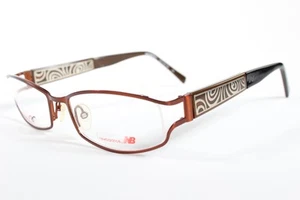 New Balance Brille NB 208F Damen Bronze Vollrand Metall Brille Brillengestell 53mm - Bild 1 von 4