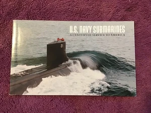US 2000 Navy Submarines Booklet #3377a Opened USPS complete original booklet. - Bild 1 von 4