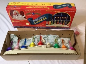 Christopher Radko BUBBLE BRITE CANDOLIER Shiny Brite 9 Colors Red Bright 4020010 - Picture 1 of 10