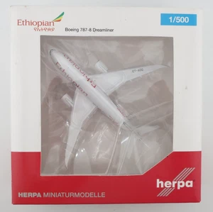 Herpa Ethiopian Airlines Boeing 787-8 Modelo - 1:500 - 523790 - Imagen 1 de 19