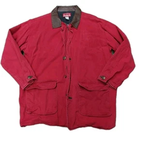 Vintage 90s Marlboro Chore Barn Jacket Men's Size L  - Picture 1 of 7
