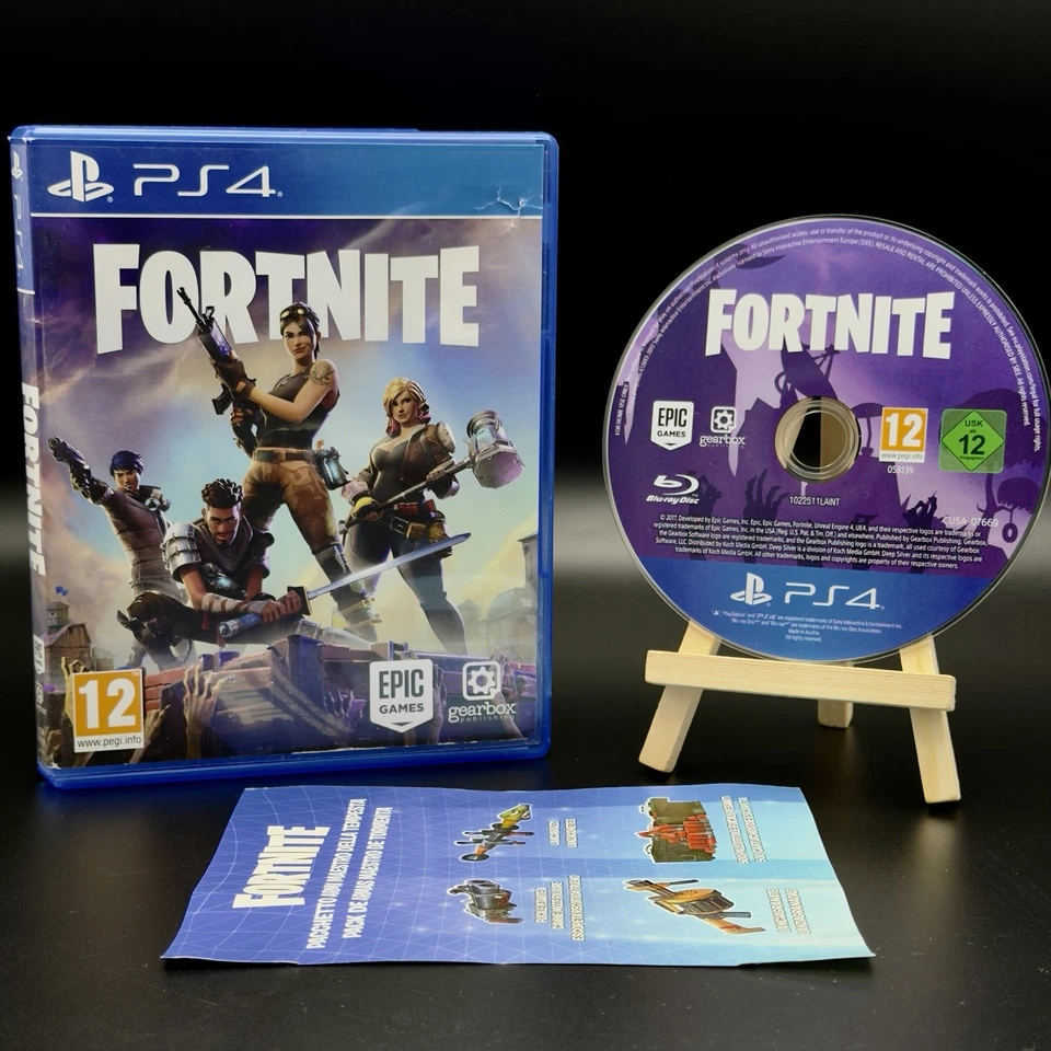 FORTNITE PS4 RARO INTROVABILE EDIZIONE FISICA SU DISCO DA COLLEZIONE COMPLETO - Immagine 1 di 4