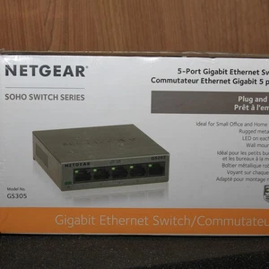 Conmutador PoE Netgear Soho GS305 5 puertos sellado - Imagen 1 de 6