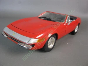 Mattel Hot Wheels Ferrari 365 GTS/4 Convertible Daytona Red Diecast Sports Car - Picture 1 of 9