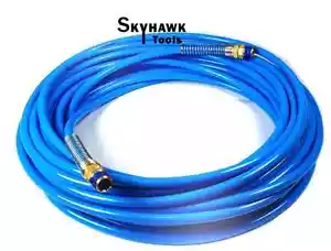 1/4" NPT Fitting X 50 FT Air Compressor PU Hose Roofing Framing Carpentry - Picture 1 of 1