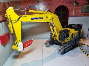 1:50 Komatsu PC1250-11 Demolition Yellow Diecast Scale Model NZG 9991 - Picture 1 of 11