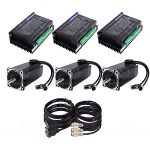 Servocontrolador híbrido CL86T de circuito cerrado motor paso a paso de 3 ejes 12 nm Nema34 codificador - Imagen 1 de 6