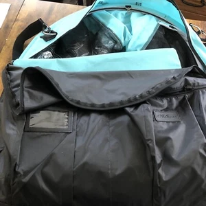 Mispace Black And Teal Two Compartment Cat Condo. - Picture 1 of 2