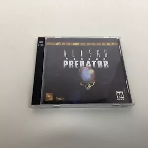 Aliens Versus Predator: Gold Edition (PC Game, 2000) 2-Disc Set + Manual CD-ROM - Picture 1 of 4