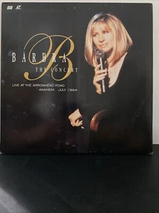 Barbara The Concert Laserdisc Live At Arrowhead Pond ~ Barbara Streisand - Picture 1 of 2