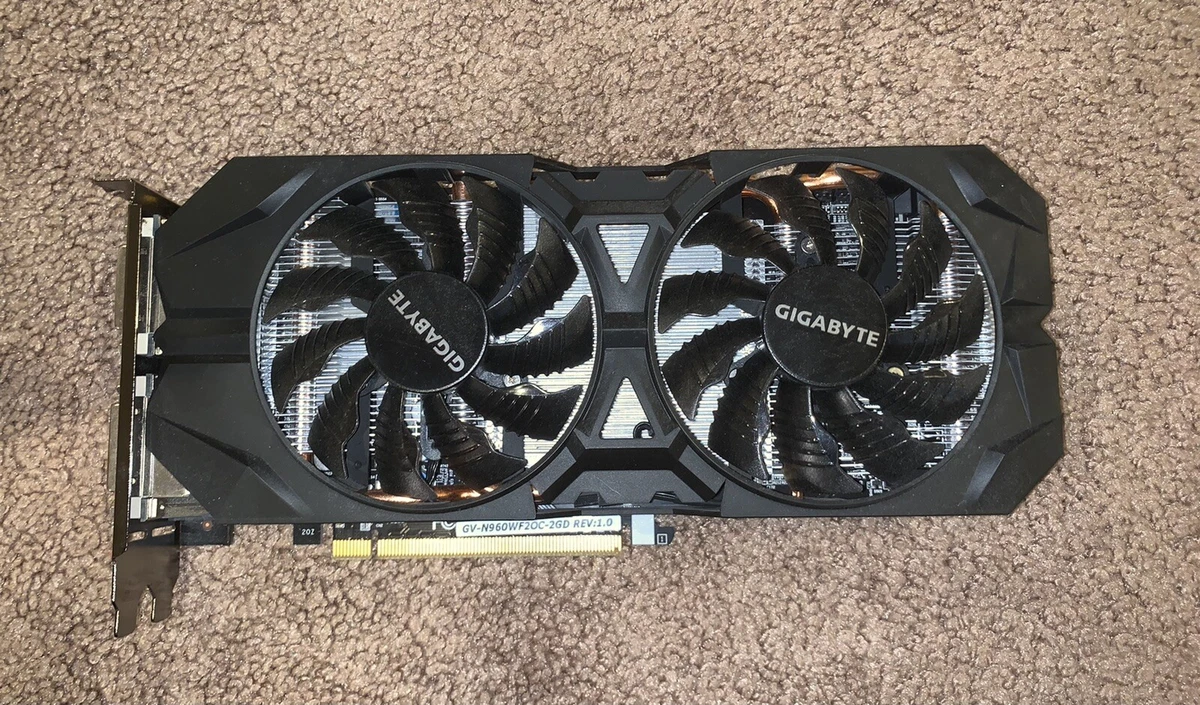 GIGABYTE NVIDIA GeForce GTX 960 GDDR5 Computer Graphics Cards for