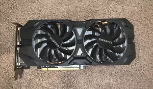 GIGABYTE NVIDIA GeForce GTX 960 WINDFORCE 2GB GV-N960WF2OC-2G GRAPHICS CARD - Picture 1 of 3