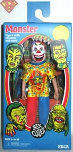 CLOWN Ben Cooper Monster Costume 5.5" Clothed Figure #26 Series 6 Neca MINT 2024 - Picture 1 of 11
