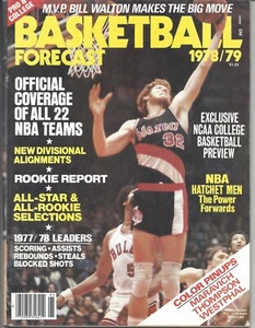 1978 Basketball Forecast magazine Bill Walton Portland Trail Blazers Maravich VG - Picture 1 of 2