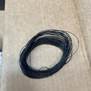 50 Feet BULK Black Spark Plug Wire For 1/24 1/25 Scale Model Car - Picture 1 of 2