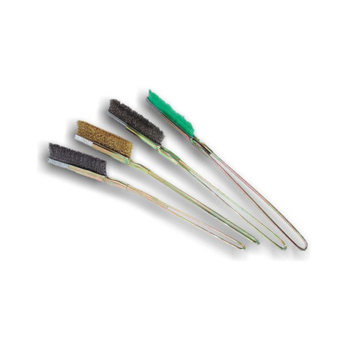 Set 3 Spazzole Metalliche TIVOLY | Acciaio, Ottone E Inox | Con Impugnature Ergonomiche - Foto 4