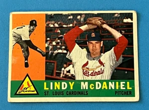 1960 Lindy McDaniel Topps #195 St. Louis Cardinals VG+ J29 - Picture 1 of 2