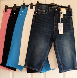 M&S High Waisted MAGIC SHAPING Shorts with Stretch _Various - Picture 1 of 43