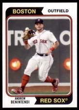 2020 Archives Base #191 Andrew Benintendi - Boston Red Sox