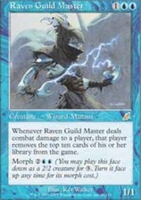 Raven Guild Master Scourge 1x - Lightly Played, English MTG Magic