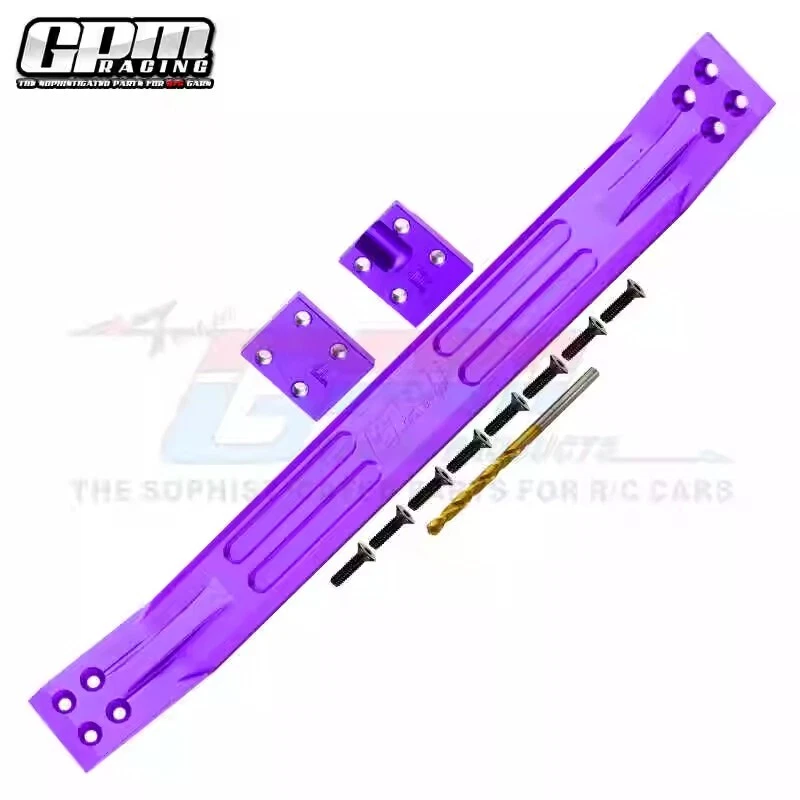 GPM 7075 Alu Chassis Plate Chassis Reinforcement For TRAXXAS 1/5 X-MAXX 6S 8S US - Image 1 of 1