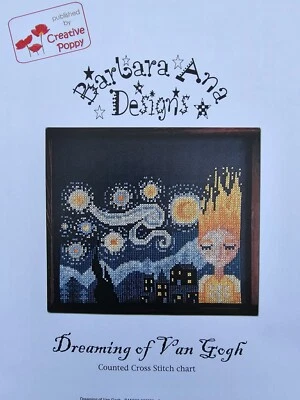 Dreaming of Van Gogh - Cross Stitch Pattern from Barbara Ana Designs - Image 1 of 2