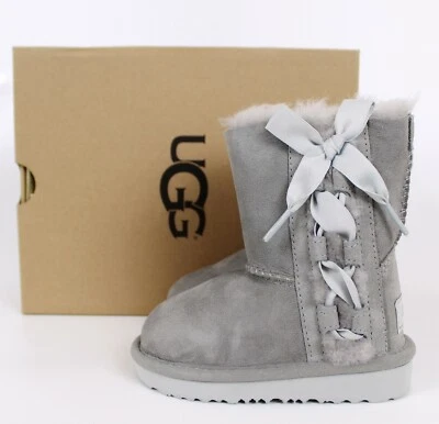 NOVA UGG Pala Bota Aconchegante Shearling Genuína Resistente à Água, Cinza, tamanho 6/7/8, $140 - Imagem 1 de 4