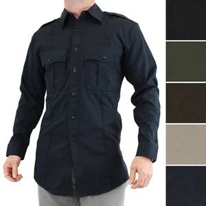 5.11 Tactical Shirt, Men's Stryke Ripstop Long Sleeve Zipper Flex-Tac Shirt - Picture 1 of 15