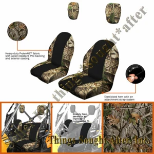 Funda de asiento Yamaha Rhino para 2006 y 2007 450 660 700 - juego de canastilla de tela camuflada - Imagen 1 de 7