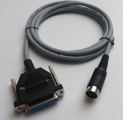 Amiga Monitor RGB Kabel 2M.    D-Sub23pol.  an   6Din pol.   HQ - image 1 of 3