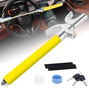 Steering Wheel Lock Universal Car Lock Anti-Theft Device Retractable Steering... - Picture 1 of 6