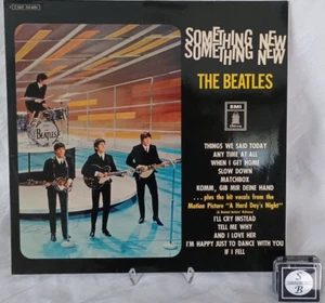 A25/95-15 The Beatles SOMETHING NEW blue Odeon - Bild 1 von 4