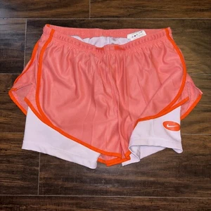 Girl's Nike DO7119 Dri Standard Fit Dri Fit Tempo 2 in 1 Running Shorts Large - Picture 1 of 4