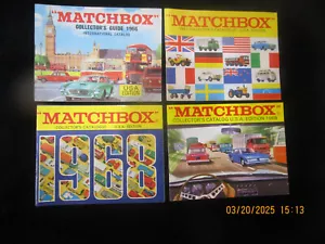 MATCHBOX Collectors Guides USA Ed`s 1966 1967 1968 1969 Save On Shipping Vtg - Picture 1 of 10