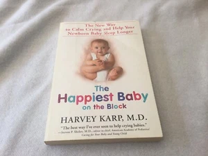 DAS GLÜCKLICHSTE BABY AUF DEM BLOCK, VON HARVEY KARP. MD, EUC - Bild 1 von 8