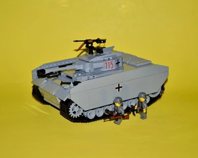 Retired COBI WWII PZKPFW IV AUSF. F1/G/H Tank #2461 w/ BRICKMANIA Figures RARE - Image 1 of 4
