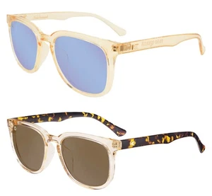 Gafas de sol Knockaround Paso Robles polarizadas transparentes cuadradas suaves para mujer - Imagen 1 de 6