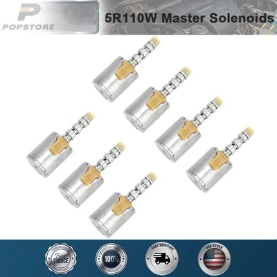 7Pcs 3C3Z-7J136BA Transmission Solenoids For 2003-2006 Ford F550 Super Duty 6.8L Foto 1 de 4