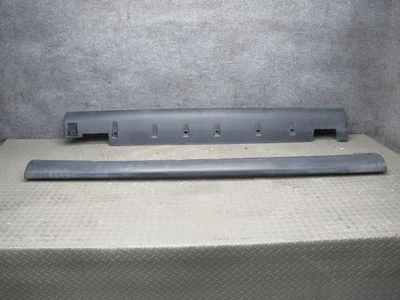 93-97 HONDA DEL SOL EH6 SET OF 2 LEFT RIGHT SIDE SKIRT ROCKER PANEL MOLDING OEM - Image 1 of 4
