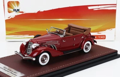 MODELLINO AUTO STATICO GLM AUBURN 851 SUPERCHARGED PHAETON CABRIOLET 1935 1/43 - Immagine 1 di 4