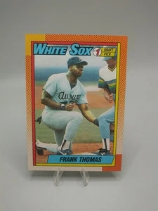 1990 Topps Baseball #414 Frank Thomas Rookie Karte RC Chicago White Sox - Bild 1 von 2