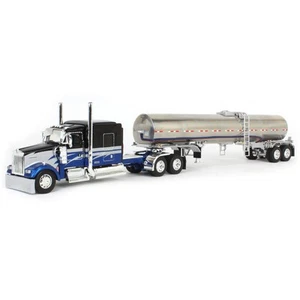 First Gear DCP 1/64 Kenworth W900L Aerocabina Flattop & Brenner Cisterna 60-2081 - Imagen 1 de 6